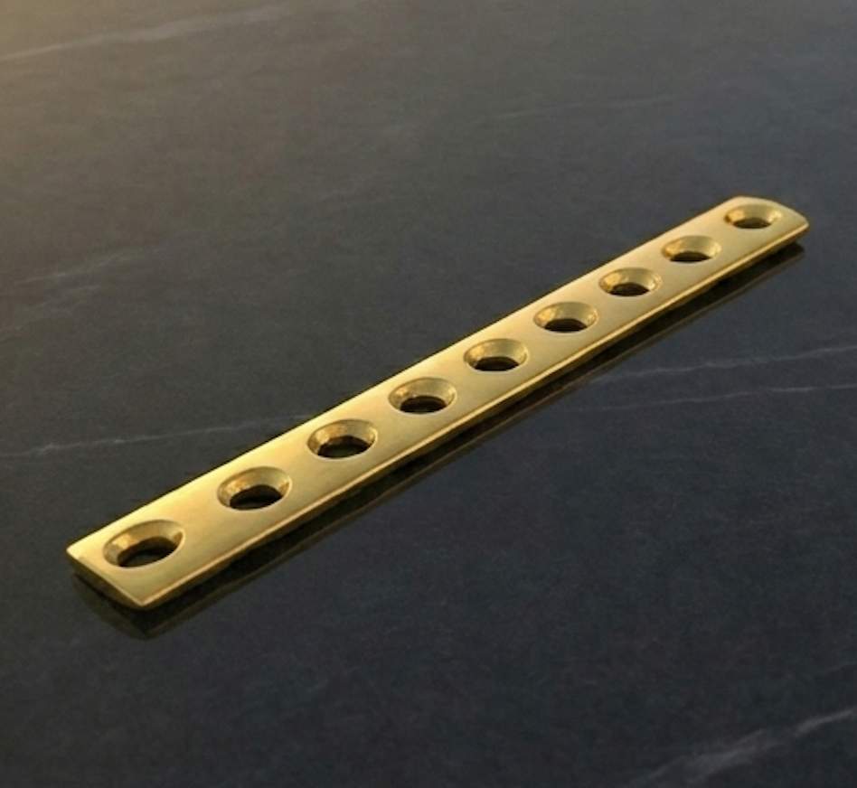 City skyline at night with reflections in the water